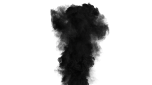 Black smoke PNG image, smokes-963